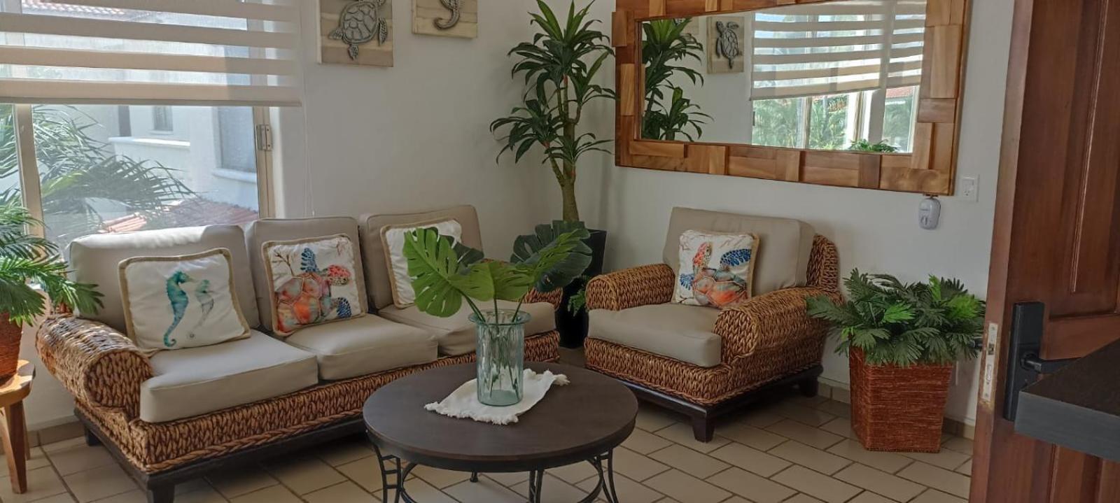 Hermoso Apartamento En Manzanillo Con Alberca Y Cancha De Tenis, Ideal Para Relajarse Y Disfrutar De Una Escapada Tranquila En El Paraiso Tropical Zewnętrze zdjęcie